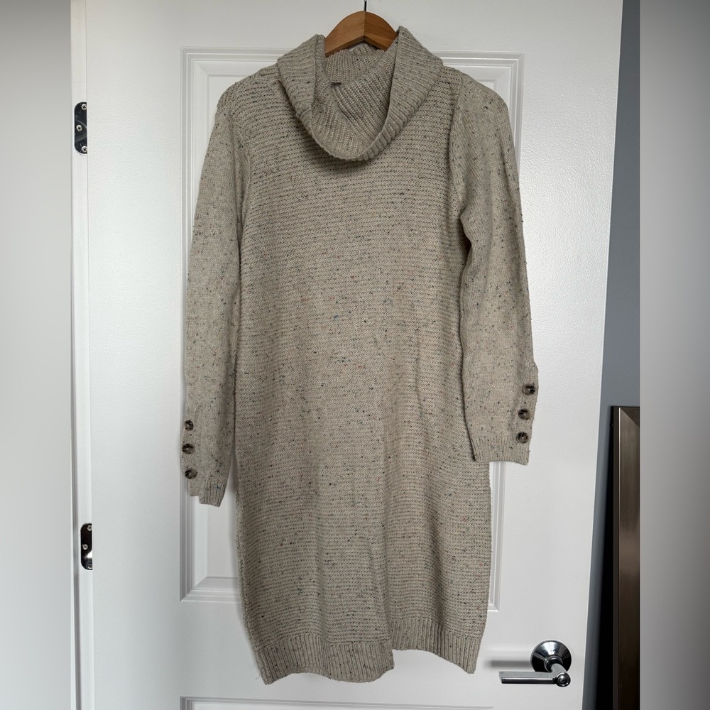 LOFT Multicolor Speckled Knit Sweater - Picture 1 of 3